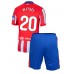 Atletico Madrid Axel Witsel #20 Hjemmedraktsett Barn 2024-25 Korte ermer (+ Korte bukser)